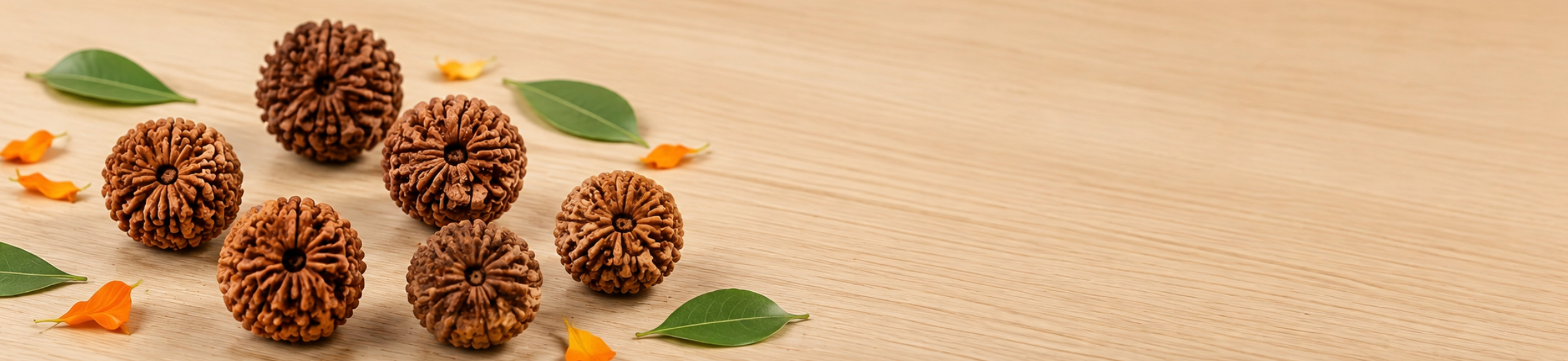 Rudraksha beads